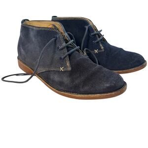 Aldo Mens blue Nubuck Chukka boots. Ankle suede oxford. Size 41. US 8-8.5